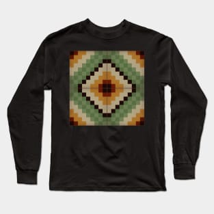 Hydraulic tile Long Sleeve T-Shirt